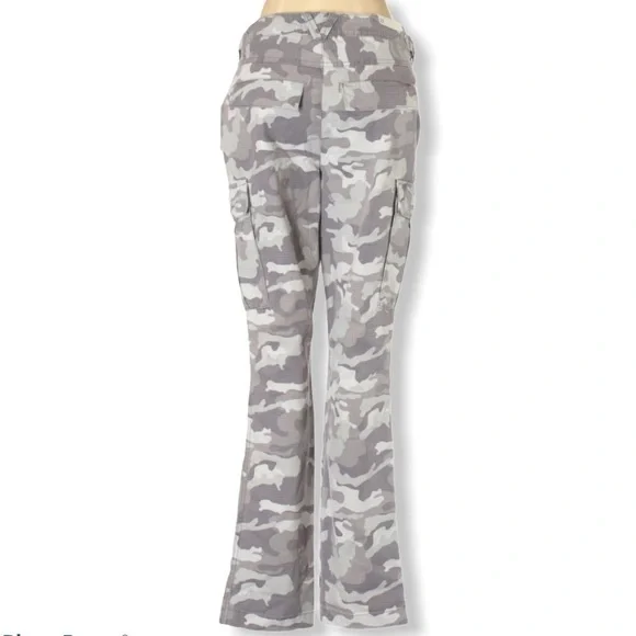 WILLIAM RAST Grey Flared leg Cargo Pants - Picture 2 of 4